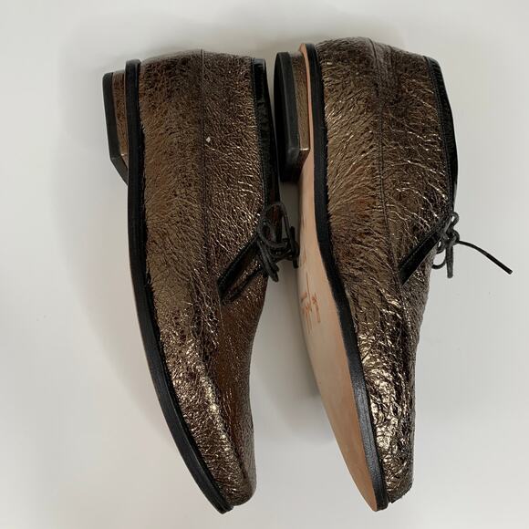 Anthropologie The Palatines Pinna Ankle Boot Pewter Booties - Picture 10 of 12